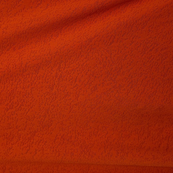 #52 Orange Lululemon Short-Sleeve Beautiful Blouse Size 12, 22" P2P - Picture 2 of 5